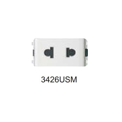 Ổ cắm đơn 2 chấu 3426USM_G19