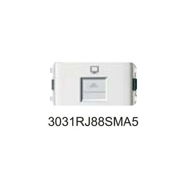 Ổ cắm mạng cat5e 3031RJ88SMA5_G19