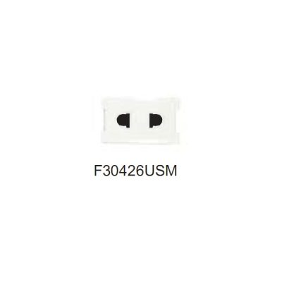 Ổ cắm 2 chấu F30426USM