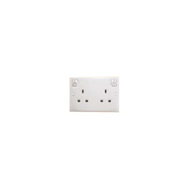 Ổ cắm đôi 3 chấu Schneider E25R