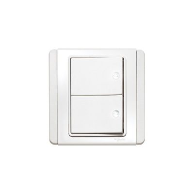 Công tắc đôi 2 chiều Schneider E3032H2_EWWW