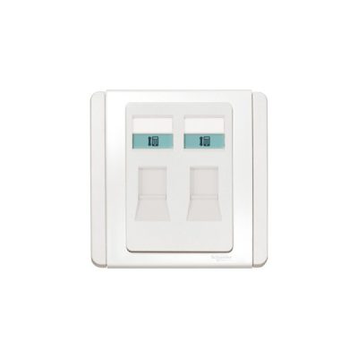 Ổ cắm điện thoại Schneider E3032RJ_WW