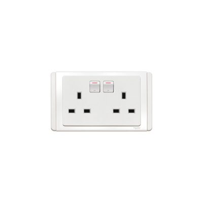 Ổ cắm Schneider kiểu Anh ET3025D_EWWW