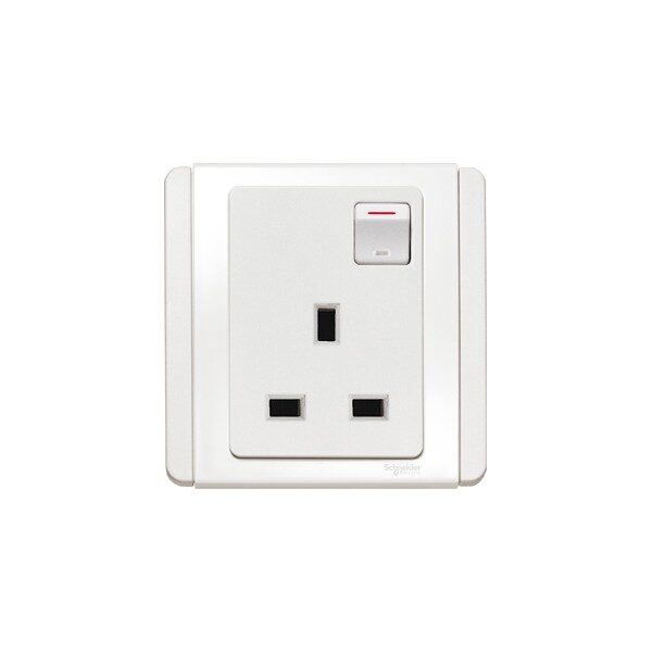 Ổ cắm Schneider kiểu Anh E3015D_EWWW