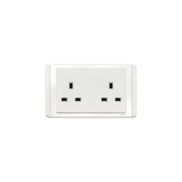 Ổ cắm Schneider kiểu Anh ET3426_WW