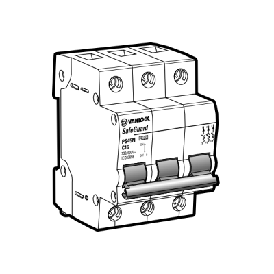 Cầu dao tự động MCB PS45N/C3020