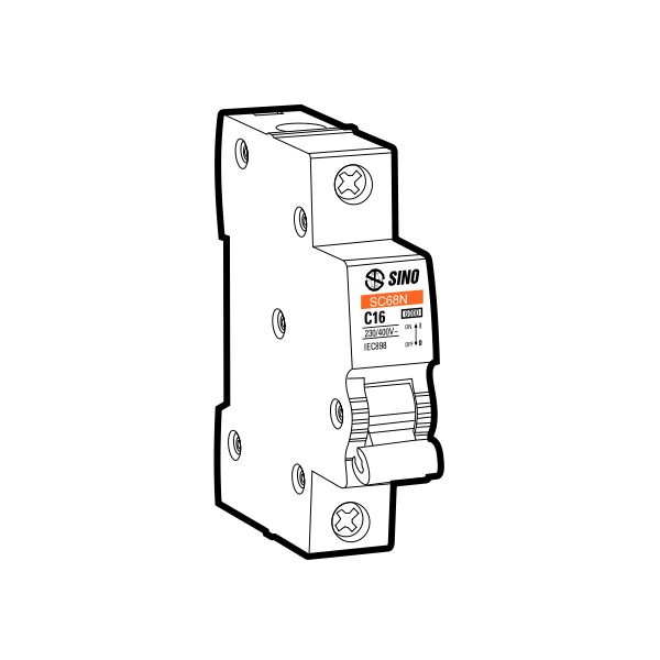Cầu dao tự động MCB SC108N/C1063