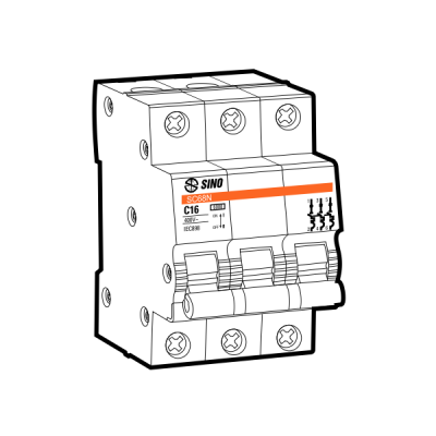 Cầu dao tự động MCB SC108N/C3020