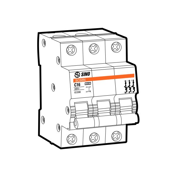 Cầu dao tự động MCB SC108N/C3032