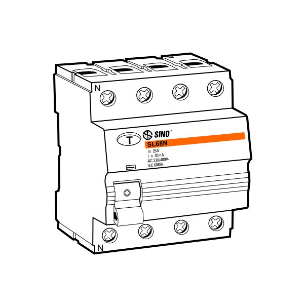 Cầu dao chống dòng rò RCCB SL68N/4063/100