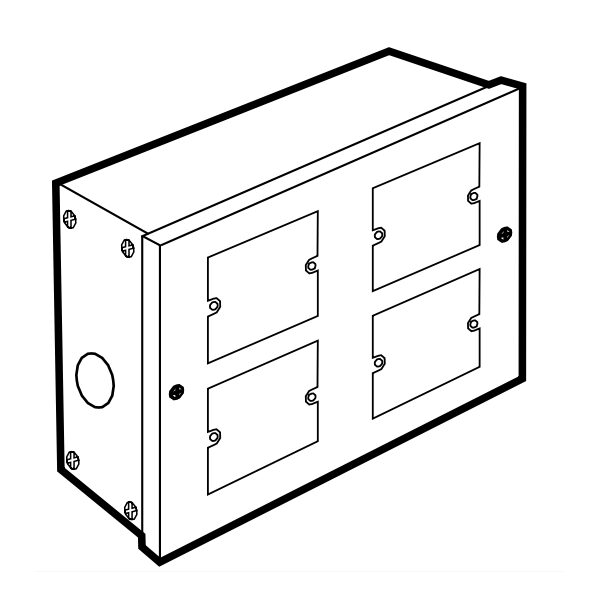 Tủ kết nối Sino CDSW04RG