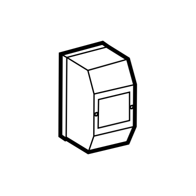Hộp chứa MCB gắn nổi 4CC3