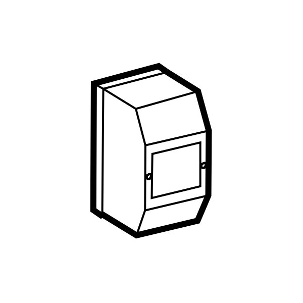 Hộp chứa MCB gắn nổi 4CC3