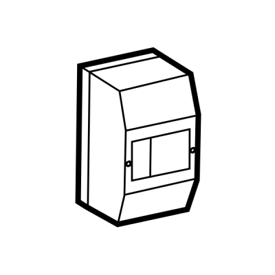 Hộp chứa MCB gắn nổi 4CC4