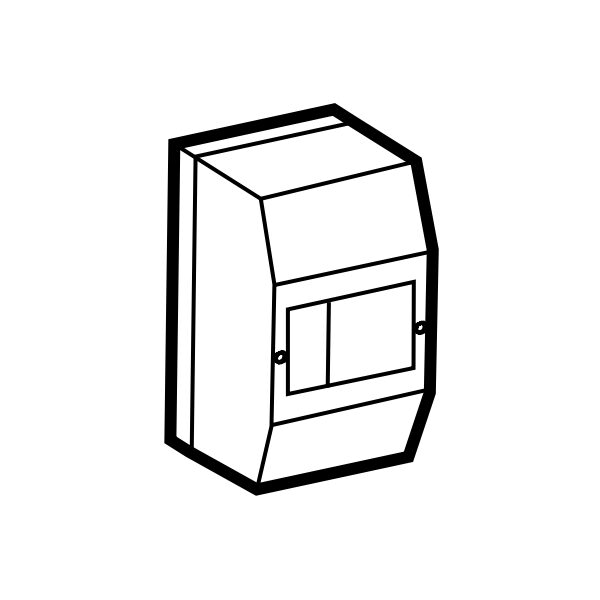 Hộp chứa MCB gắn nổi 4CC4