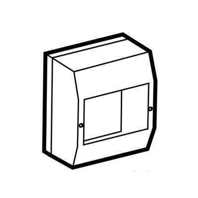 Hộp chứa MCB gắn nổi 4CC6
