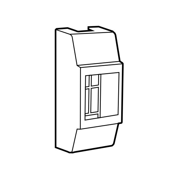 Hộp chứa MCB gắn nổi HB/BS121