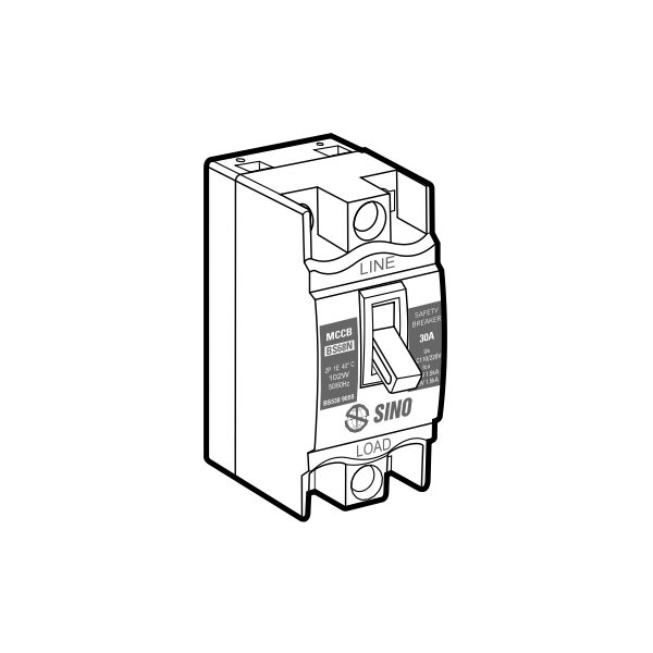 Cầu dao an toàn BS68N/2P30A