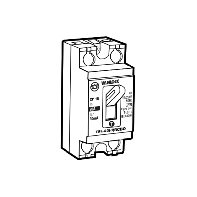 Tổ hợp cầu dao an toàn và cắt dòng rò TRL32/20A