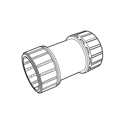 Nối thẳng ống đàn hồi E252/20