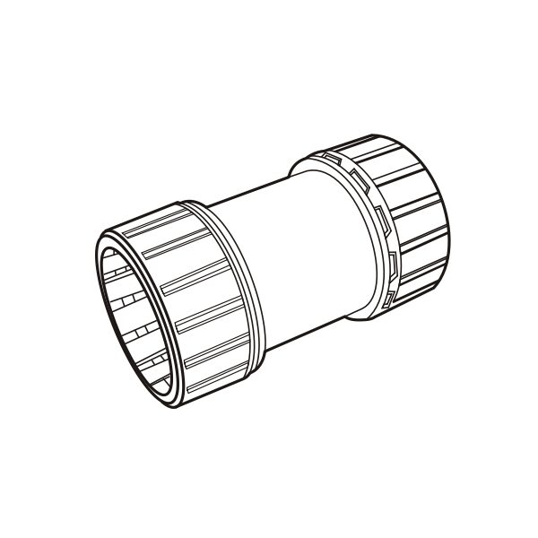 Nối thẳng ống đàn hồi E252/32