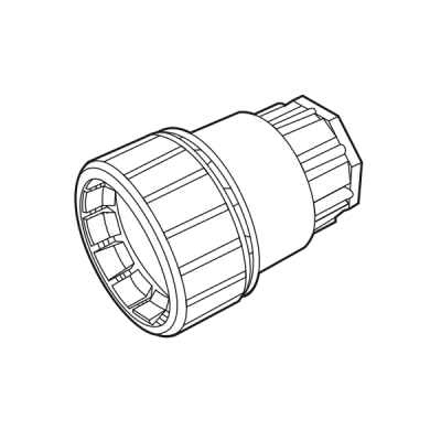 Khớp nối ren thẳng ống đàn hồi E251B/20