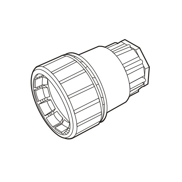 Khớp nối ren thẳng ống đàn hồi E251B/20