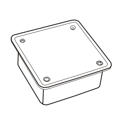 Hộp nối dây âm tự chống cháy E265A/2