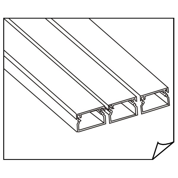 Máng ghen luồn dây điện VGA100/02
