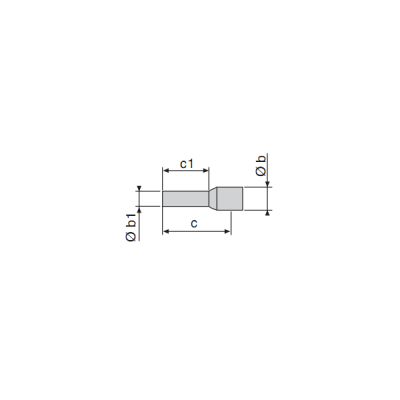 Single Conductor Cable Ends DZ5CE003