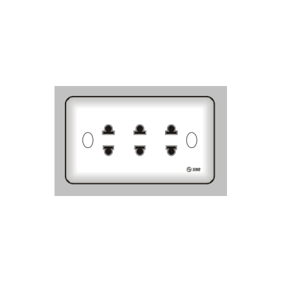 Ổ cắm ba 2 chấu 16A S1983