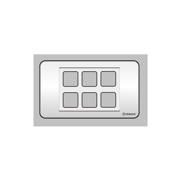 Mặt 6 lỗ Vanlock S18A6X