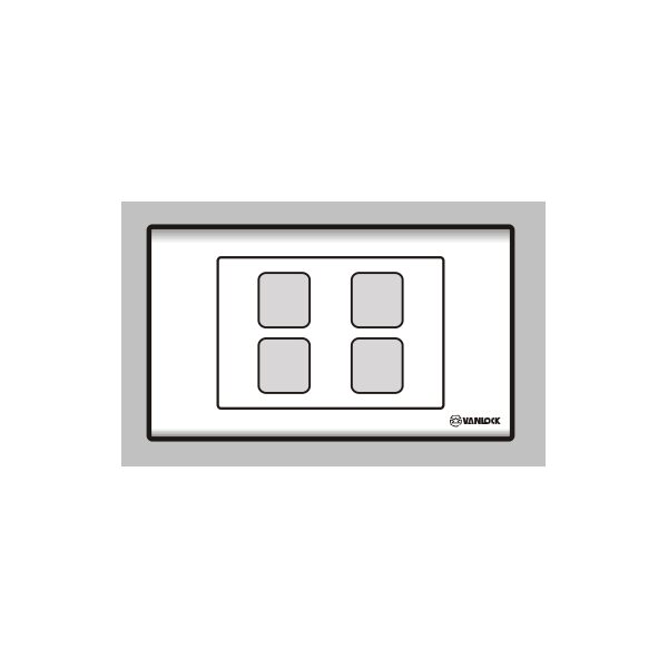 Mặt 4 lỗ Vanlock S1864X