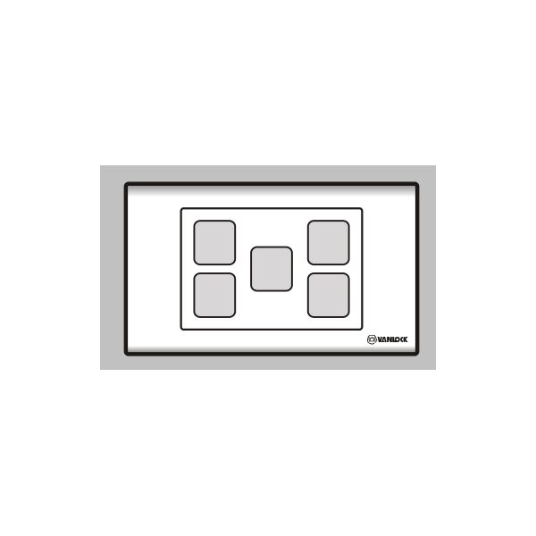 Mặt 5 lỗ Vanlock S1865X