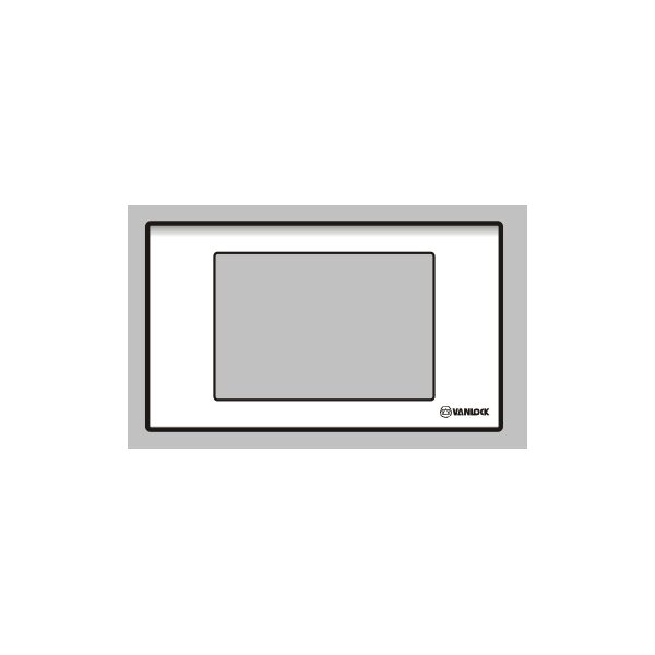 Viền đơn trắng Vanlock S186WS