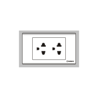 Ổ cắm đôi 3 chấu 16A S18UE2