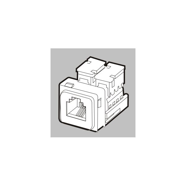 Ổ cắm điện thoại 4 dây A96RJ40
