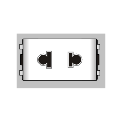 Ổ cắm 2 chấu SCU