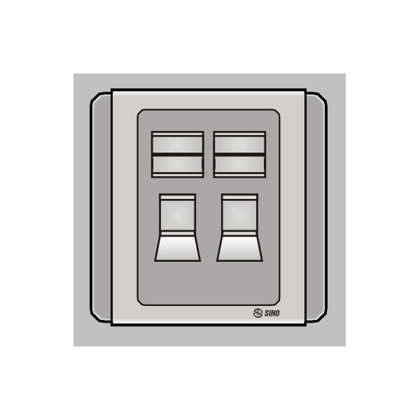 Ổ cắm điện thoại 4 dây S66G32RJ