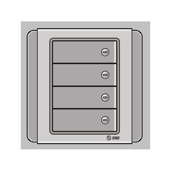 Công tắc bốn 1 chiều S66DGN4