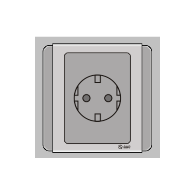 Ổ cắm Schuko 16A S66G/16