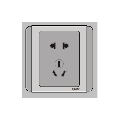 Ổ cắm 2 chấu và ổ cắm 3 chấu S66GU/10US