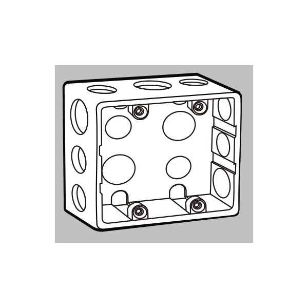 Đế âm mặt 4/6 mô-đun S2158H