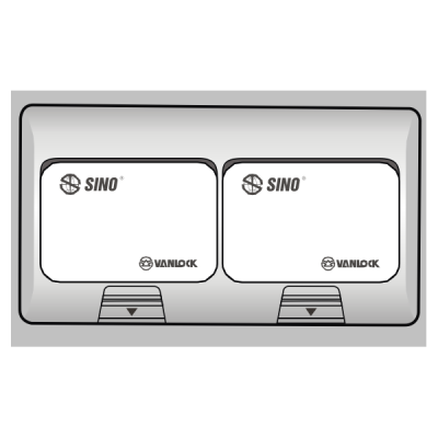 Bộ ổ cắm sàn đôi 402/DO/A