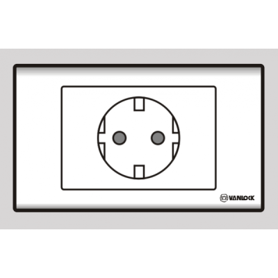 Ổ cắm schuko 16A S18/16