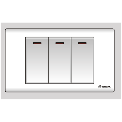 1 công tắc 1 chiều, 2 công tắc 2 chiều S183D1/2D2
