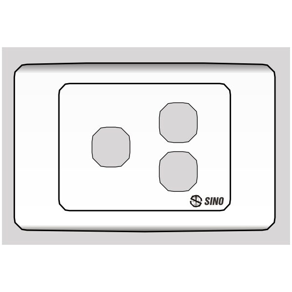 Mặt 3 lỗ Sino S93/X