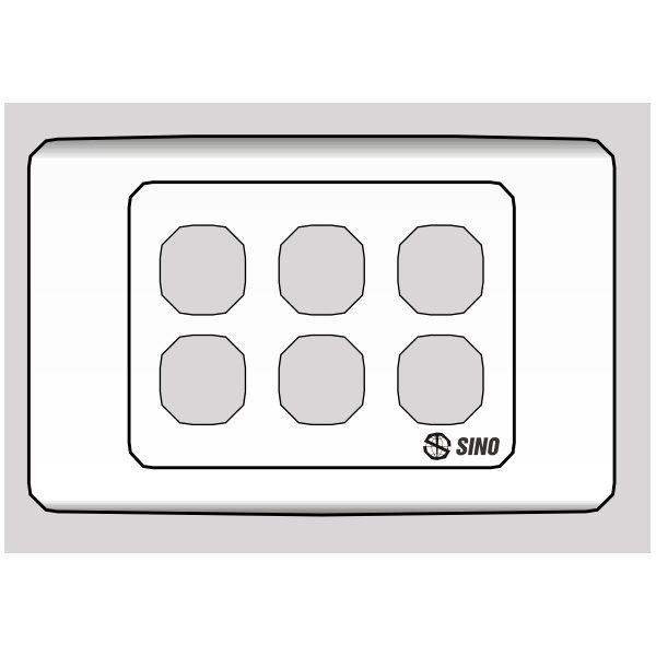 Mặt 6 lỗ Sino S96/X