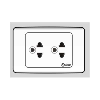 Ổ cắm đôi 3 chấu 16A S9UE2