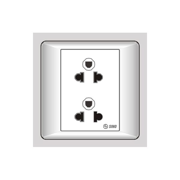 Ổ cắm đôi 3 chấu 16A S98UE2